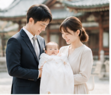 お宮参りの日